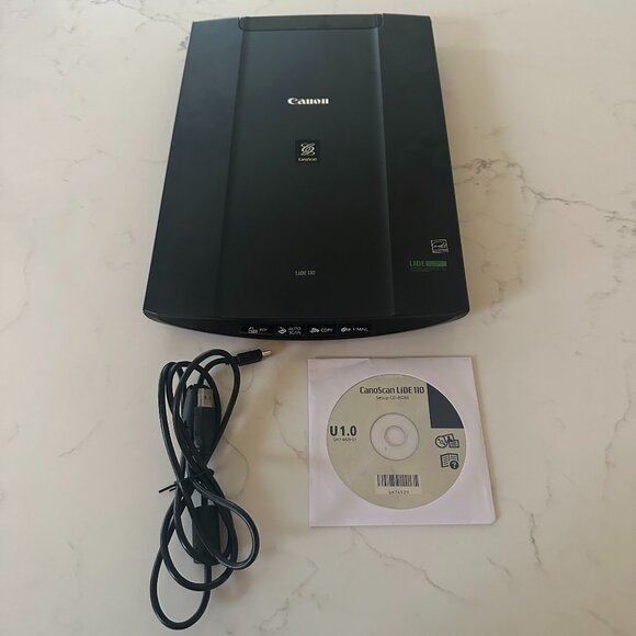 Canon CanoScan LiDE 110 Flatbed Scanner - Picture 1 of 7